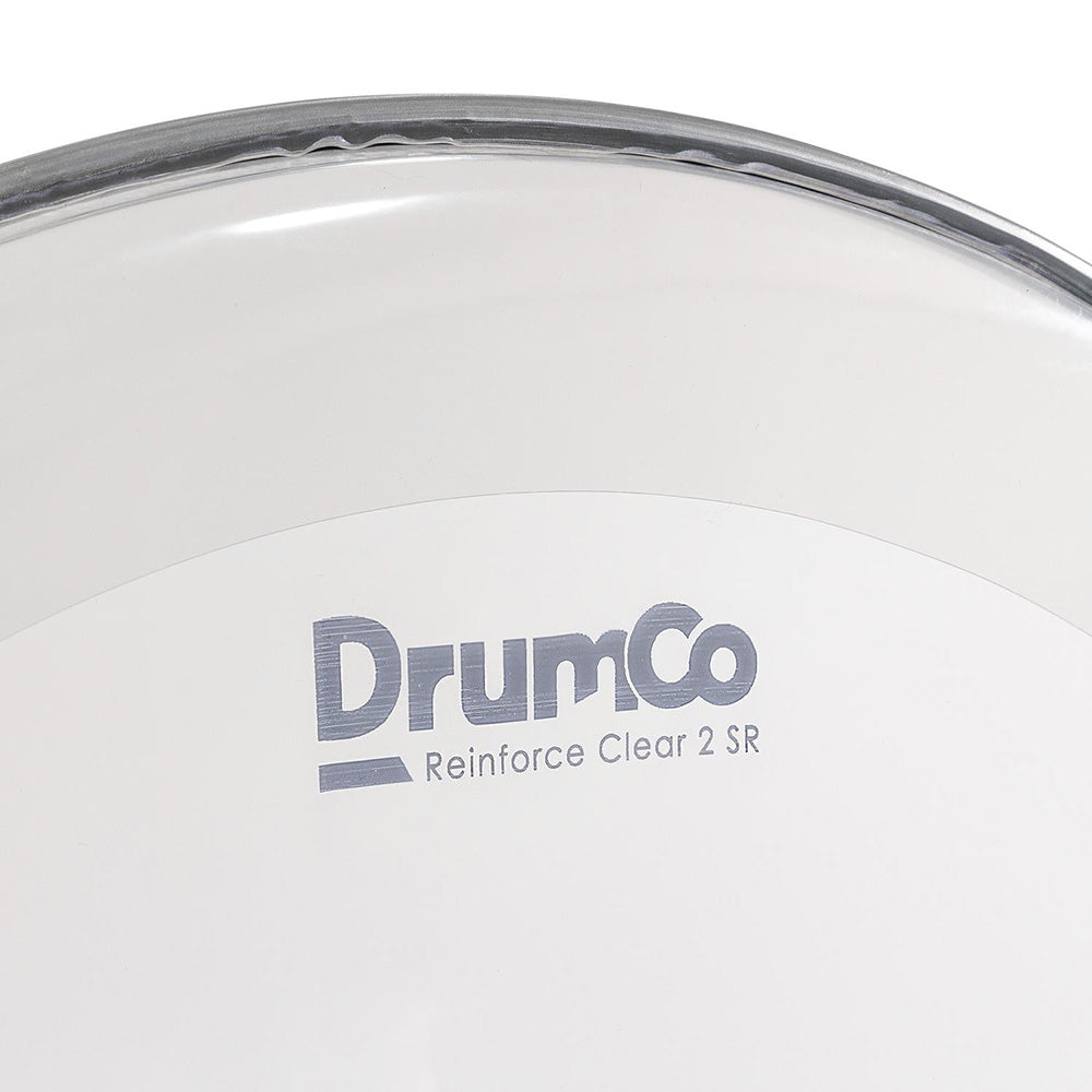 DrumCo DR-18RCSRW-2P 2Ply -18"Reinforce Clear 2-W Sound Ring White Ring Bass HeadDrum-accessories-Drumco-Hermes Music